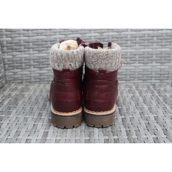 Frontier North Women Hiking Boots Burgundy Size 9 - Picture 3 of 7